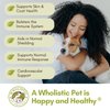 Wholistic Pet Organics Flaxseed Oil: Organic Flaxseed Oil for Dogs - Flax Oil Dog Supplement with Antioxidant Rich Rosemary and Omega 3, 6 Fatty Acids for Cardio, Immune, Skin and Coat Health - 16 Oz