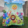 Hard & Strong Water Table Cover , Oxford 600D Durable Waterproof Cover for Water Table Kids , Dust Proof Anti-UV Kids Table Cover , Cute Colorful Vibrant Design Outdoor Water Table Cover plus Bag
