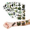 Military Camo Temporary Tattoos - Memorial Day 80PCS Camouflage, Veterans Day Themed Stickers for Kids Birthday Party Supplies, Decorations, Favors and Prizes - Cute Gifts for Boys and Girls