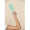 Planet Goody Ocean Rescue Vented Paddle Brush, All Hair Types - Teal, Ouchless Detangler Brush with Flexible Bristles, Helps Accelerate Drying, Use as a Detangling Brush or Styling Brush