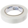 ProTapes Pro 180 Synthetic Rubber Economy Filament Reinforced Strapping Tape with Polypropylene Backing, 60 yds Length x 1" Width (Pack of 1)