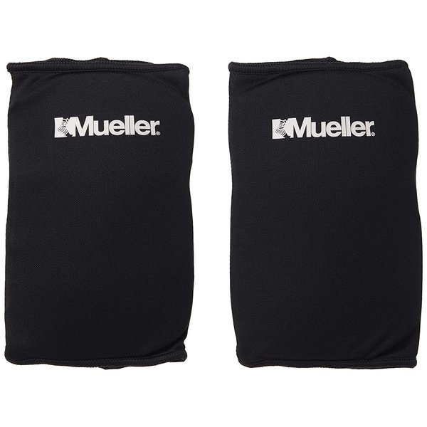 MUELLER Sports Medicine Multi-Sport Knee Pads, For Men and Women, Black, One Size Fits Most, 1 Pair
