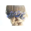 Missgrace Bridal and Women Crystal Navy Blue Hair Jewelry Wedding Blue Hair Comb Women Crystal Hair Clip Headpiece for Wedding and Party Vintage Hair Comb Bridal Hair Accessories