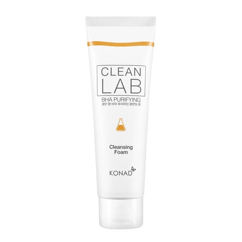 Konad Clean Lab BHA Purifying Facial Cleanser wirth hyaluronic acid, Deep Pore Cleanser, Korean Skin Care, 100ml/3.38fl.oz.