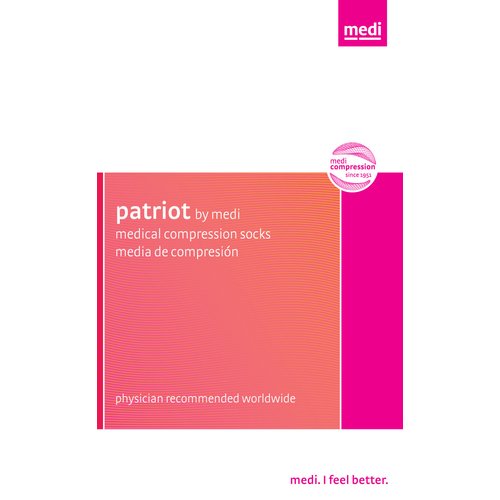 Duomed Patriot Men's 20-30 mmHg Compression Socks