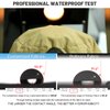 Waterproof Sun UPF 50+ Bucket Hat UV Protection Packable Brimmed Boonie for Women Men Summer Lightweight Hiking Outdoor Cap Black