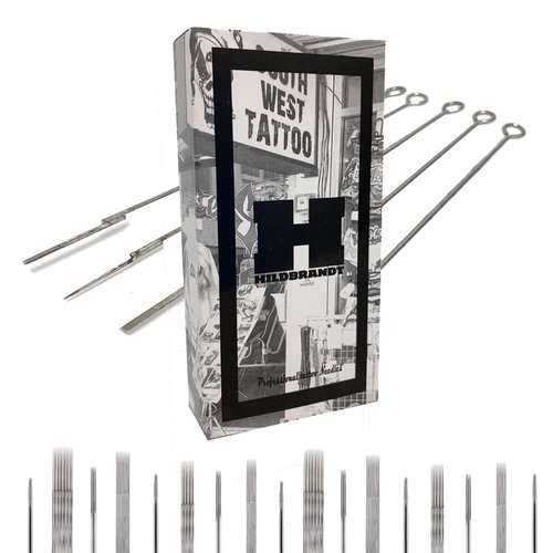 9RL #12 0.35mm 4.2mm Long Taper Professional Tattoo Needles On Bar #12 Gauge Precision Needle Magnum Shaders M1 Weaved Magnum