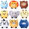 Skylety 9 Pcs Mini Plush Stuffed Animals Bulk 3.15 Inch Cute Soft Decompress Animals Plush Toys for Kids Baby Shower Birthday Charity Donation Gifts Classroom Prizes (Forest Animals)