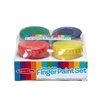 Melissa & Doug Finger Paint Set (4 pcs) - Red, Yellow, Blue, Green