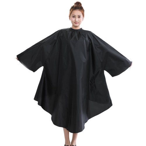 PERFEHAIR Salon Client Hair Cutting Cape Gown, Professional Barber Haircut Cape with Sleeves