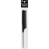 BT Plastic Comb (Black) Tail Comb/Rat Tail Comb (Fine Tooth Comb with Steel Tail)