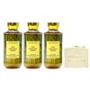 Bath & Body Works Rio Pineapple Mango 3 Piece Body Wash Value Pack with a Wild Jasmine Bar Soap - Full Size