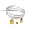 Meter Star 1/4" Aluminum Tubing Kit with Compression Olive Fittings M10x1 Female and Male Length 39.5 Inch for Gas Water Heater,Furnace Heater and Valve Pilot Burner Tube Pipe Assembly Parts