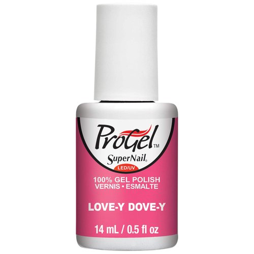 Supernail Progel Gel Polish, Love-Y Dove-Y, 0.5 Fluid Ounce
