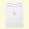 3pcs Double Sided Pre-printed Strokes Practice Skin with Basic Hairstroke Foundation Silicone Hair Strokes Practice Pad (Hairstroke Purple Outlines)