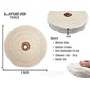 LINE10 Tools 6 Inch Buffing Wheel Kit for Bench Grinder and Drill with 3 Step Hard Metal Polishing Compound