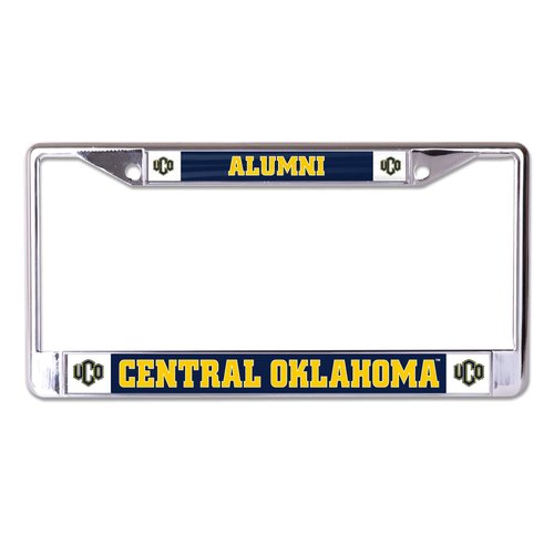 1SCS University of Central Oklahoma Alumni Chrome License Plate Frame