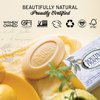 Lemon Verbena Clean Bar Soap by South of France Clean Body Care | Triple-Milled French Soap with Organic Shea Butter + Essential Oils | Vegan, Non-GMO Body Soap | 6 oz Bar ? 4 Pack