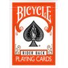 Bicycle Orange Rider Back Playing Cards Poker Size Deck USPCC