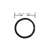 45 Pcs Black Elastics Hair Ties Hair Ponytail Holders Hair Elastic Bands Hair Accessories for Women (4mm)