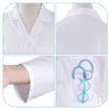 mifengda Doctor Costume Kids Lab Coat and Stethoscope Scientist Dress Up Kit