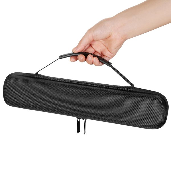 ZbFwmx Travel Case for Hair Straightener Bag Hot Tools Curling Iron Travel Straightener Case Electric Hot Comb Flat Iron Hair Straight Styler (Only Case, Black)