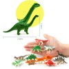 OuMuaMua Dinosaur Toys, Plastic Mini Dinosaur Figure Toy Set Including T-rex, Stegosaurus, Monoclonius for Kids Toddler Dinosaur Birthday Party Favors, Christmas Valentines Day Gifts, 78 Pack