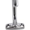 QYM Face Mount Hook Snooker Billiard Table Board Cue Hook to Hold Bridge Stick Pool Rack with 2 Mounting Screws fit for Pool Table (Silver)