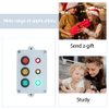 Montessori Busy Board Accessory for Toddlers,Led Light Switch Busy Board Parts Educational Early Education Child Toy DIY Accessory with Screw Interactive Sensory Toy for Toddlers Child Kids