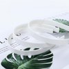 20 Pack 1.5CM Thin Hard White Plastic Headbands Skinny Plain Blank Hairband with Comb Grip Teeth Flexible Slim Hair Hoop Holder Clasp Tiara Crown Base Headpiece Crafting DIY Accessories Bulk for Women