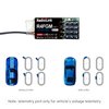 Radiolink R4FGM 2.4Ghz 4 Channels Tiny RC Gyro Receiver for Mini RC Cars 1/28 and Boats, Long Control Distance for Radio RC8X RC4GS V3/RC6GS V3/T8S/T8FB