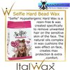 ItalWax Selfie Wax for Face - Hypoallergenic Hard Stripless Wax Beads 1.1 lb./500g Bag