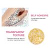 MAEPEOR Chunky Face Body Glitter Gel 19 Colors Mermaid Sequins Holographic Body Glitter Gel Long-Lasting Festival Makeup Glitter Paint for Face Body Hair Nails (30g, #008 Red)
