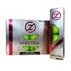 Zero Friction Spectra Dozen Golf Balls, Neon Lime