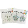 2-Pack Diamond Acrylic Chest Stickers – Body Glitter Adhesive Rhinestones for Women – Crystal Chest Jewels for Festivals, Halloween, Carnival, and Parties