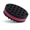 Hair Sponge Magic Twist Sponge Two Sides Dread Afro Coil Barber Hair Sponge for Men and Women Curl Curling Sponge Brush Foam Wave Sponge Big and Small Holes for Boy Girl Long Short Hair 1 Pcs