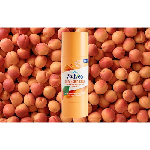 St. Ives Cleansing Stick, Apricot & Manuka Honey 1.6 oz