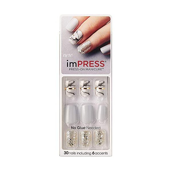 Kiss Impress Press-on Manicure One-Step Gel Nails - FabYouLust (Pack of 1)
