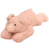 Hronsa Weighted Stuffed Animals, Weighted Pig Stuffed Animal Toy Cute Pink Pig Plush Pillow for Adults Boys Girls, 11.8in