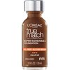 L'Oreal Paris Makeup True Match Super-Blendable Liquid Foundation, Chocolate N11, 1 Fl Oz,1 Count