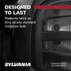 SYLVANIA - 7443 Long Life Miniature - Bulb, Ideal for Daytime Running Lights (DRL) and Back-Up/Reverse Lights (Contains 2 Bulbs)