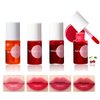 Baorder 4 Colors Lip Tint Stain Set,3 in 1 Lip Eyes and Cheeks Tint Stain Lip Glaze,Velvet Matte Mini Liquid Lipstick, Hydrating Moisturizing Long-Lasting Non-Stick Cup Lip Gloss
