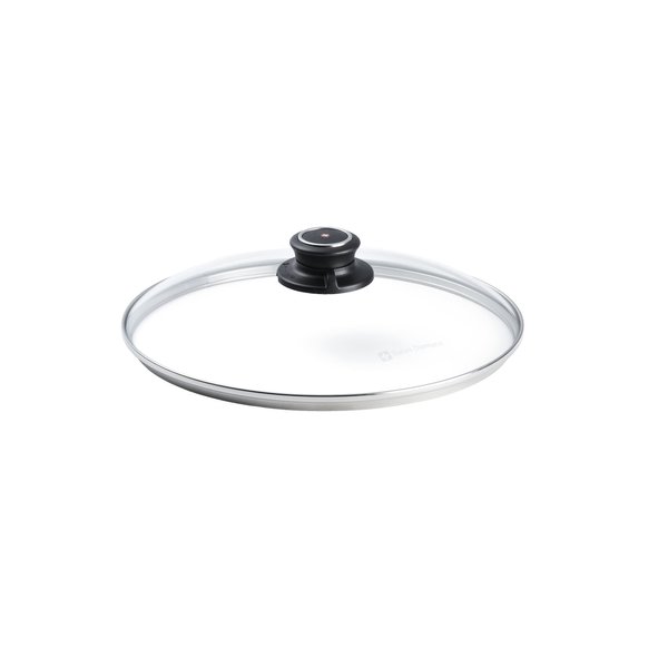 Swiss Diamond Heat-Tempered Glass Lid 26cm Dishwasher Safe and Oven Safe