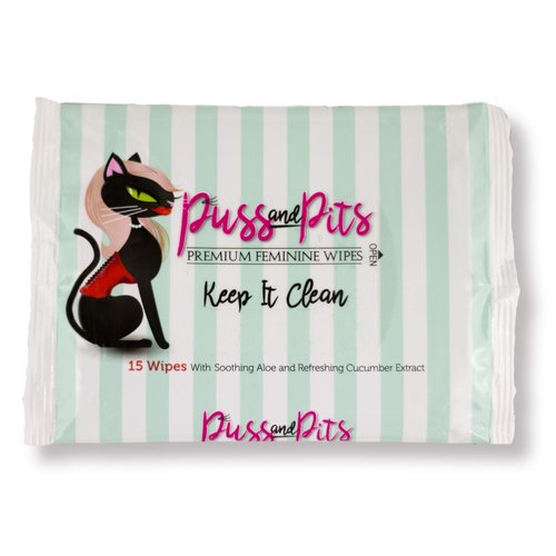 Puss and Pits - Premium Feminine Wipes (Five Pack)