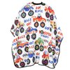 FaHaner Kids Haircut Cape Waterproof Kids Barber Cape with Adjustable Neckline Unisex Kids Hair Cutting Cape Cover Barber Apron for Hairdresser and Stylist 51 x 36 Inch (Cartoon Truck