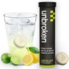 UNBROKEN Amino Energy Tablets with All 9 EAA & BCAA Amino Acids in Free-Form, Amino Acids Supplement for Faster Recovery & Less Muscle Soreness, Post & Preworkout for Men & Women,10 Serv. Lemon/Lime.