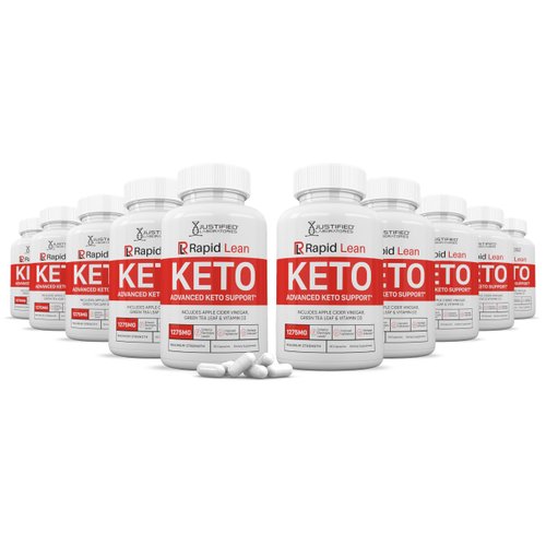 (10 Pack) Rapid Lean Keto ACV Pills 1275MG Keto Support Blend Capsule Alternative to Keto ACV Gummies Formulated with Apple Cider Vinegar Extra Virgin Olive Oil Powder Green Tea Leaf 600 Capsules