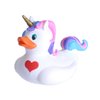 Wild Republic Rubber Ducks, Bath Toys, Kids Gifts, Unicorn Party Supplies, Water Toys, Unicorn, 4 Inches