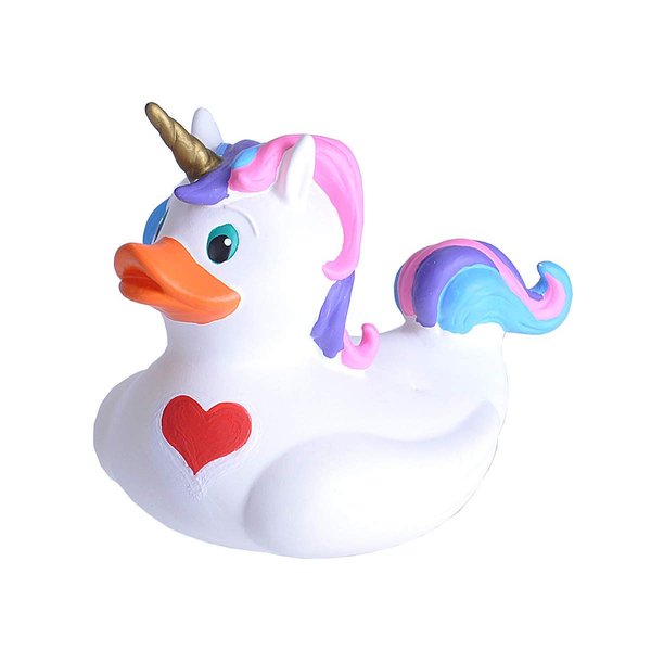 Wild Republic Rubber Ducks, Bath Toys, Kids Gifts, Unicorn Party Supplies, Water Toys, Unicorn, 4 Inches