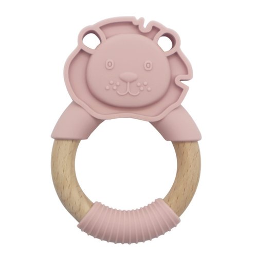 SofiAl Premium Baby Teething Toys, Silicone Teether Pain Relief for Babies, Baby Chew Toy Soothe, Sore, Cooling Gum Chew Toy, Hand Pacifier, BPA Free, Fridge and Sterilizer Safe (Lion)